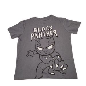 Marvel Boys Black Panther Toddler T-Shirt Gray Superhero Size 2T
